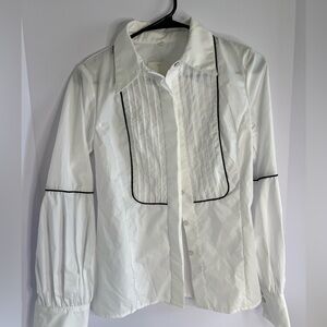 Women’s Bib Front Tuxedo Shirt